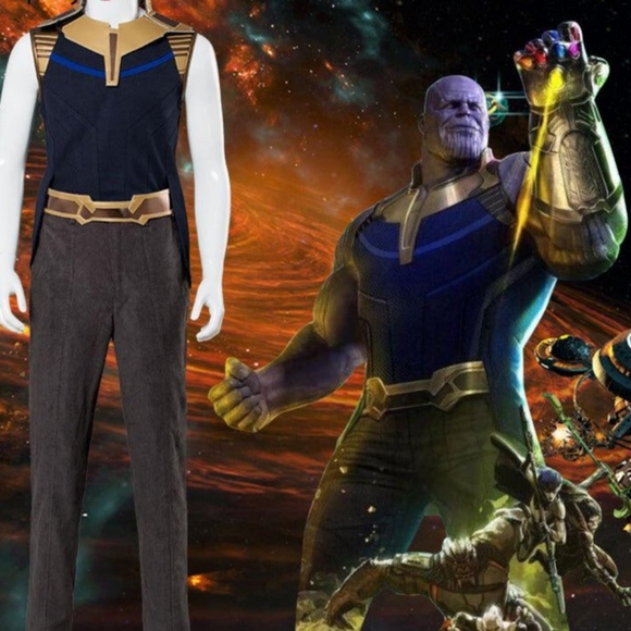 Costume, Avenges Thanos Male Costume - Picture 2 of 2